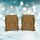 Sada 2 vyvýšených oblouků na svíčky - Otec Vánoc, Originální Krušnohoří