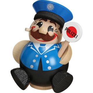 Ball smoke figure - policeman