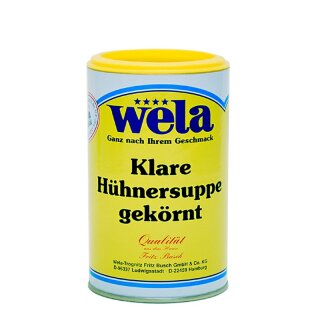 WELA - Clear chicken soup grained 1/2