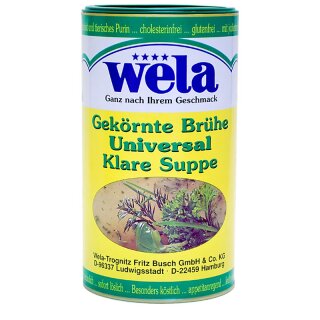 WELA - Gekörnte Brühe 1/1 Universal Klare Suppe