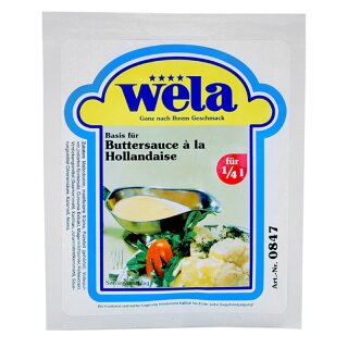 WELA - Basis Buttersoße Hollandaise1/4l
