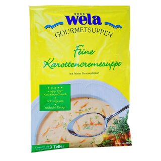 WELA - Fine cream of carrot soup