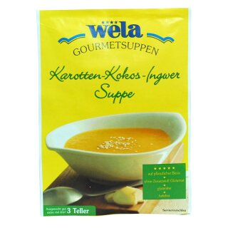Karotten-Kokos-Ingwer-Suppe
