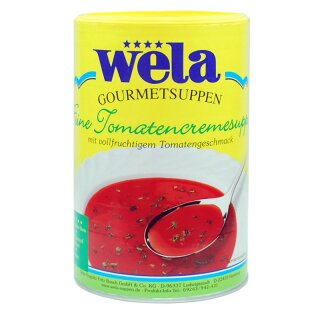 WELA - Fine tomato cream soup GOURMET for 5.0 l /20 plates