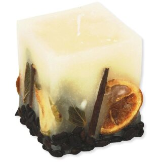 Candle cube potpourri - fruits, cream
