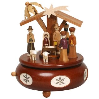 Music box - Nativity, natural