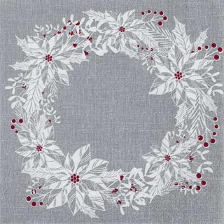 Napkin - Scandi Wreath