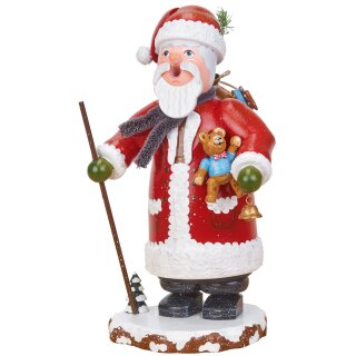 Original Hubrig Folk Art Smoking Man - Wiki Santa Claus Erzgebirge
