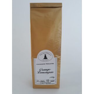 Flavored Rooibos Tea - Orange - Lemongrass 100g