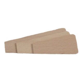Beech pyramid sash 100 mm - without shaft, blade thickness 2 mm