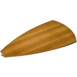 Pyramid sash 100 mm made of mahogany plywood - without shaft, blade thickness 2 mm