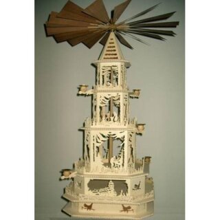 Šablona - Erzgeb. vánoční pyramida - V 105 cm