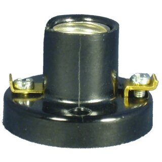 Geïsoleerd stopcontact E14, 12 V - zwart