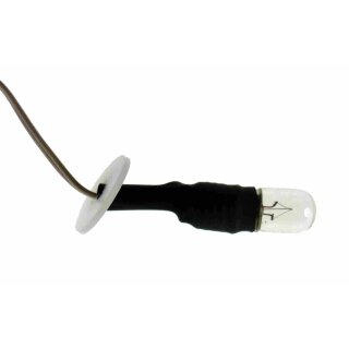 Voedingskabel met contactdoos E5.5 1-lamp + adapter voor insteekvoeding - L 1,0 m