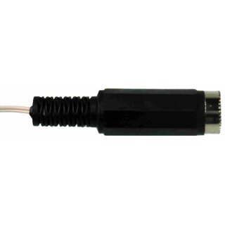 Supply cable with socket E5.5 3-flame + adapter for plug-in power supply - L 1.0 m