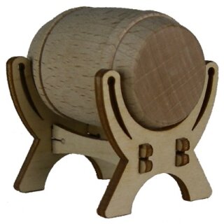 Wooden barrel - H 40 mm