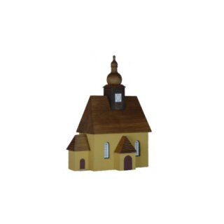 Chiesa del villaggio - H 180 mm - L 130 mm - P 75 mm