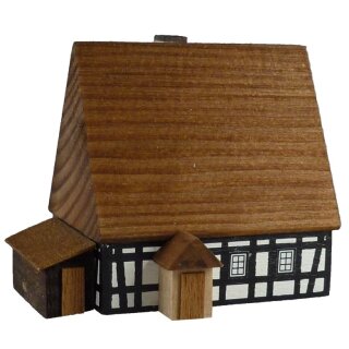 Farmhouse, single-storey with shed (small) - H 53 mm - W 64 mm - D 39 mm