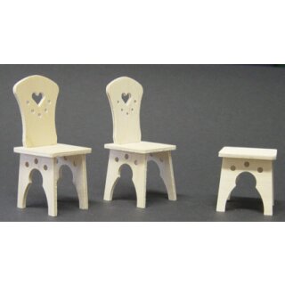 Self-assembly kit - chairs and stools