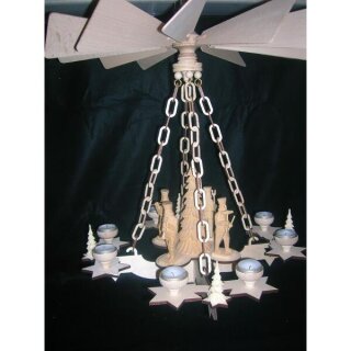 Template - Hanging pyramid with chains