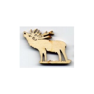 Deer PU 10 pieces - H 15 mm