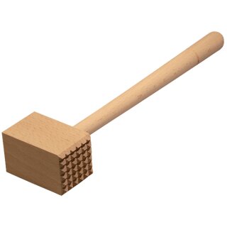 Meat hammer, wooden head - L 280 mm