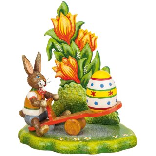 Original Hubrig folk art Easter egg rocker Erzgebirge