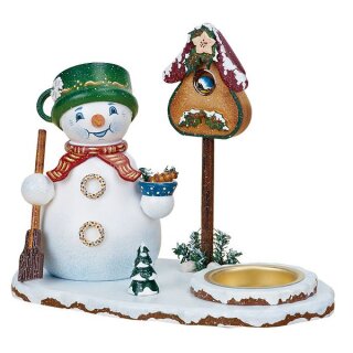 Räucherwichtel - Schneemann mit Teelicht