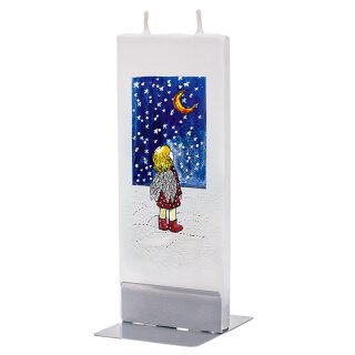 Candle - Angel under the starry sky
