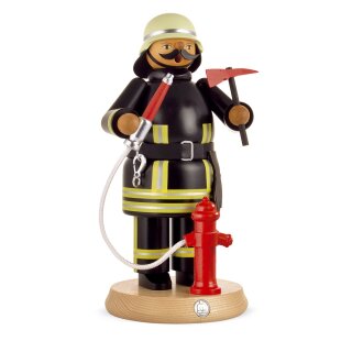 Smoking man - fireman