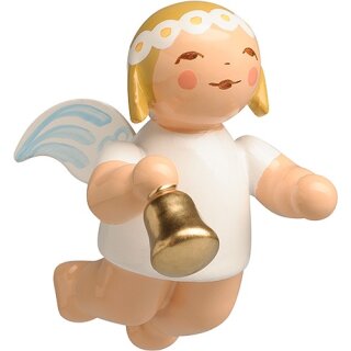 Floating angel, small, with bell
