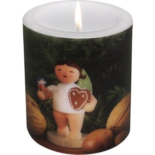 Candle gingerbread angel