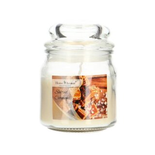 Salted Caramel scented candle 200g