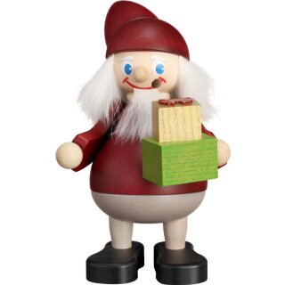 Kouřící figurka - vánoční kadidlo s dárkem