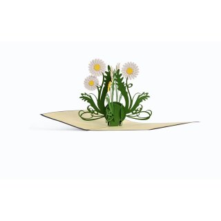 Skládací karta - Divoké květiny