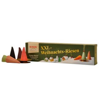 Incense candles - XXL Christmas Giants 5 pieces