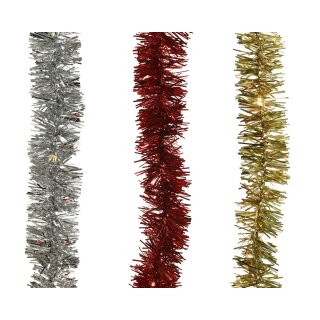 LED tinsel, 3 assorted