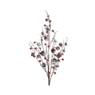 \Bouquet de baies enneigé : une touche hivernale pour votre décoration florale\