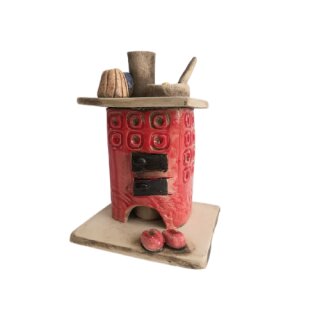 \Le foyer Klara rouge : une cheminée élégante pour réchauffer votre intérieur\