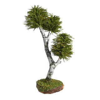\Petit arbre décoratif à trois couronnes, 25 cm\