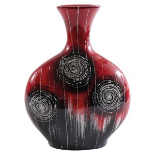 Vase Algion bauchig, 28 cm