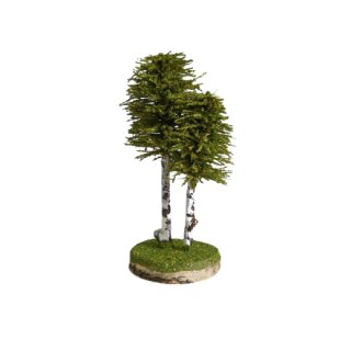 \Petit arbre décoratif de 18 cm : Une touche de charme pour votre intérieur\