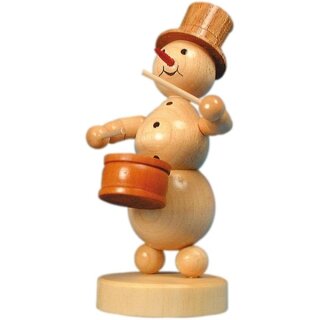 Sněhulák hudebník "bubeník"