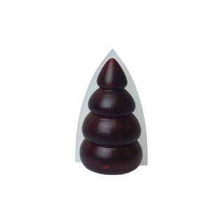 Tree half with glass for arcs series 500 - ruby red, 11 cm