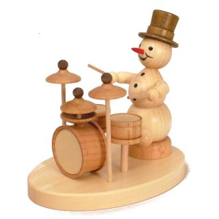Sněhulák hudebník "Bubny"
