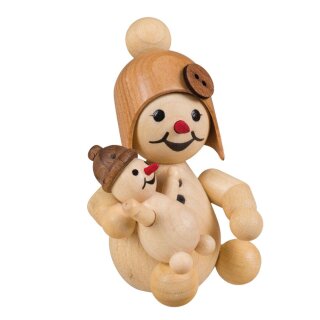 Ragazza di neve "con bambola