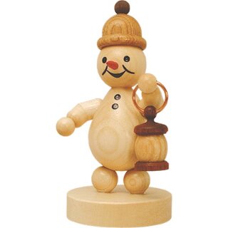 Junior sneeuwpop "met lantaarn