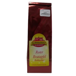 Aromatisierter Rotbuschtee - Roter Bratapfel, 100g