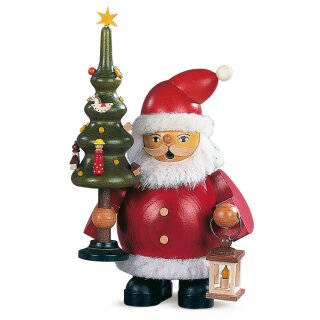 Räuchermann - Weihnachtsmann mit Baum