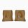 Verhoogde kaarsenboog set van 2 - laarzen, origineel Erzgebirge
